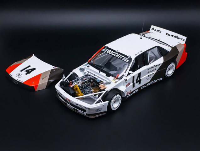 Illustration for article titled With Quattro and turbocharger in the land of the V8 monsters